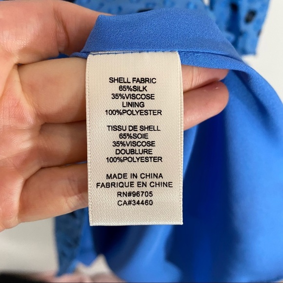 Rebecca Taylor Nova Dot Clip Silk Wrap Dress 0 - Picture 9 of 11